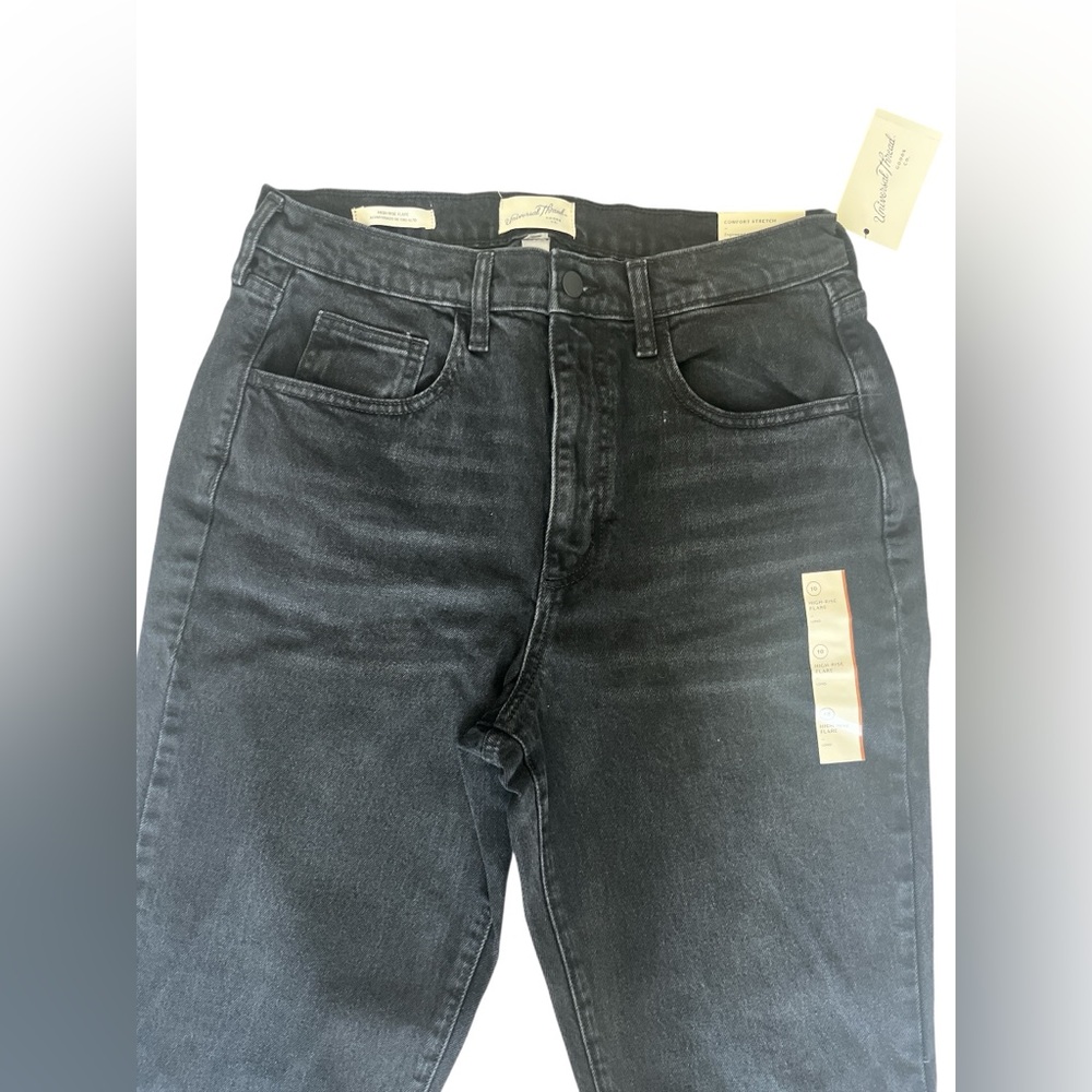 NEW Universal Thread High Rise Flare Jeans 10 Long - Picture 2 of 6